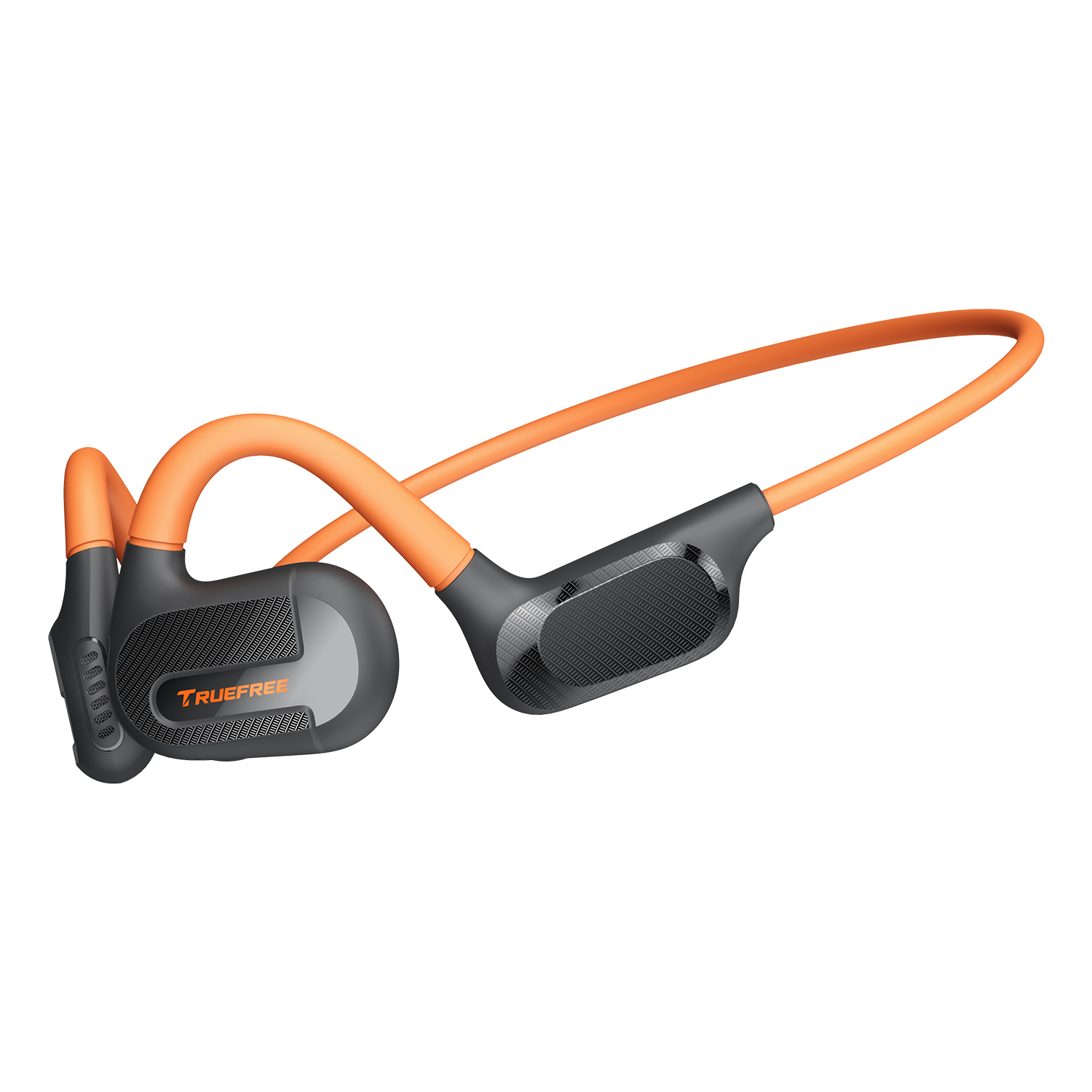 TRUEFREE F2【耳を塞がないイヤホン Bluetooth イヤホン】ワイヤレスイヤホン 首掛けイヤホン AAC/SBC対応 ランニング ネックバンド型 スポーツイヤホン 耳掛け式イヤホン マルチポイントイヤホン 26g重量 Bluetooth 5.3 IPX4防水 ゲームモード付き マイク付きイヤホン こつでんどう イヤホンではない ENCノイズキャンセリング 日本語取扱説明書