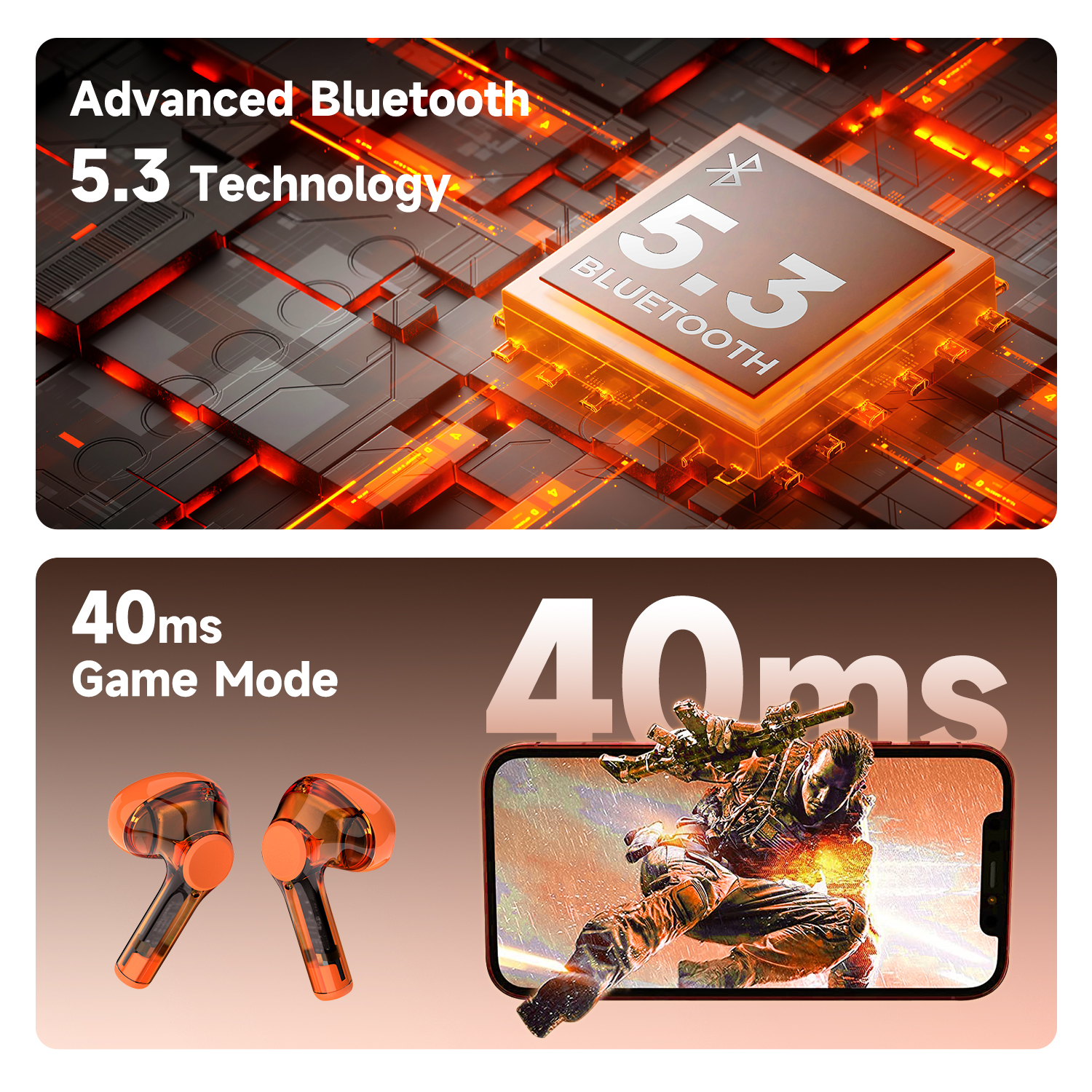 TRUEFREE T3【2023新モデル 透明感イヤホン】ワイヤレスイヤホン Bluetooth 5.3 超ミニ 透明デザイン AAC/SBC適用 最大28時間再生可能 ENC通話ノイズ低減技術 瞬間接続 快適な装着感 IPX5防水可能 タッチ操作 43ms低遅延 ゲームモード可能 ブルートゥースイヤホン おしゃれ 日本語取扱説明書 メーカー12ヶ月保証