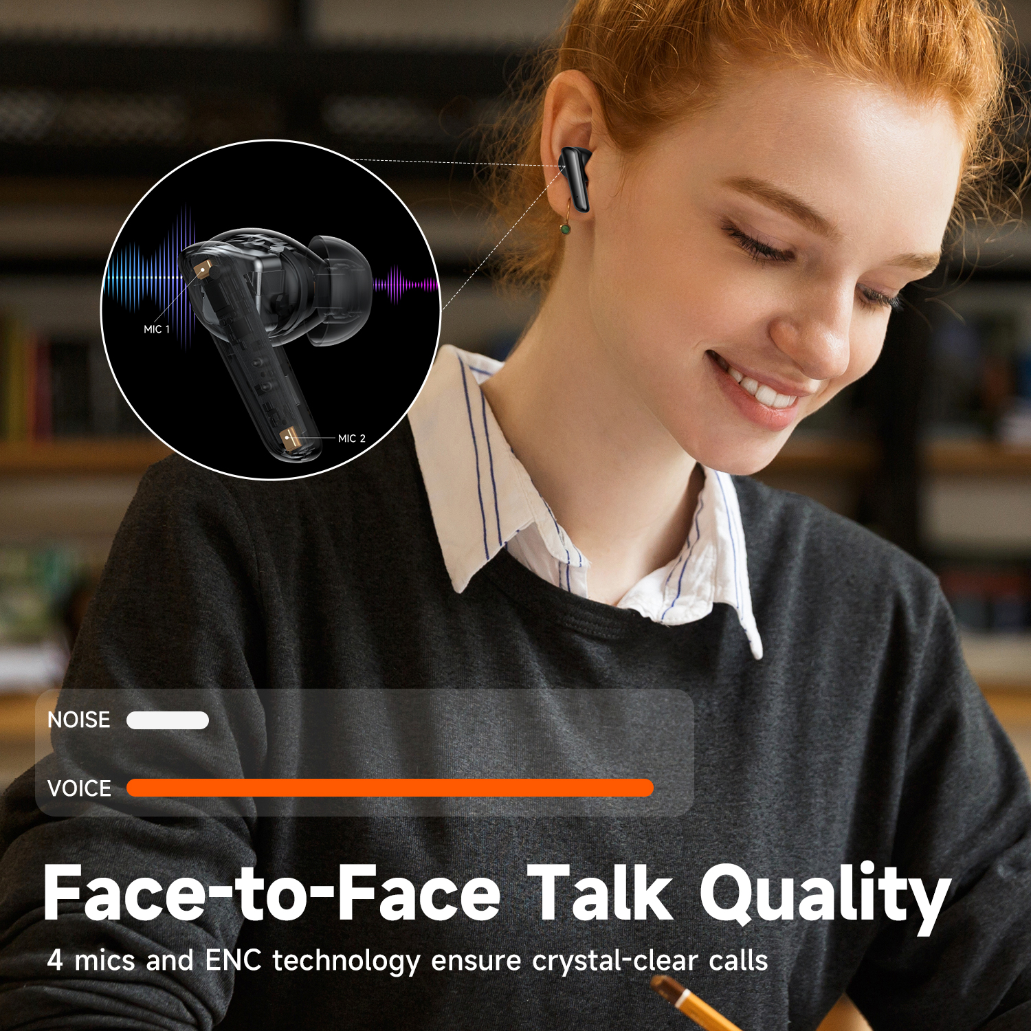 TRUEFREE T2 Bluetooth5.3技術 蓋を開けたら瞬間接続 ワイヤレスイヤホン ぶるーとぅーすイヤホン 快適な装着感 AAC SBC 最大23時間再生 ENCノイズキャンセリング 片耳/両耳 左右分離型 小型/軽量 iPhone/Android適用 ビジネス/通勤通学/テレワーク/WEB会議適用 IPX4防水可能 タッチ操作 ゲームモード可能 PSE技術基準適合・メーカー12ヶ月保証