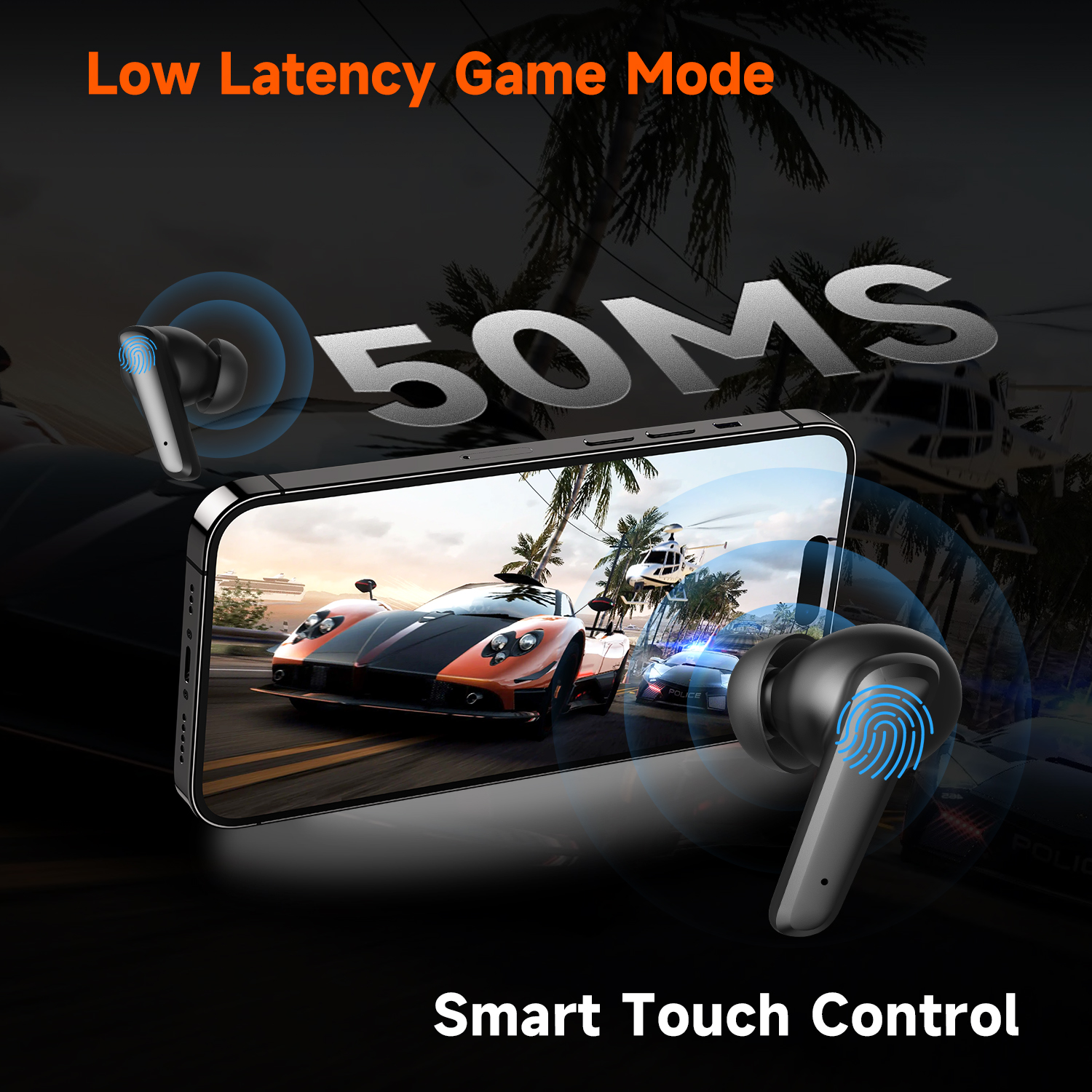 TRUEFREE T2 Bluetooth5.3技術 蓋を開けたら瞬間接続 ワイヤレスイヤホン ぶるーとぅーすイヤホン 快適な装着感 AAC SBC 最大23時間再生 ENCノイズキャンセリング 片耳/両耳 左右分離型 小型/軽量 iPhone/Android適用 ビジネス/通勤通学/テレワーク/WEB会議適用 IPX4防水可能 タッチ操作 ゲームモード可能 PSE技術基準適合・メーカー12ヶ月保証