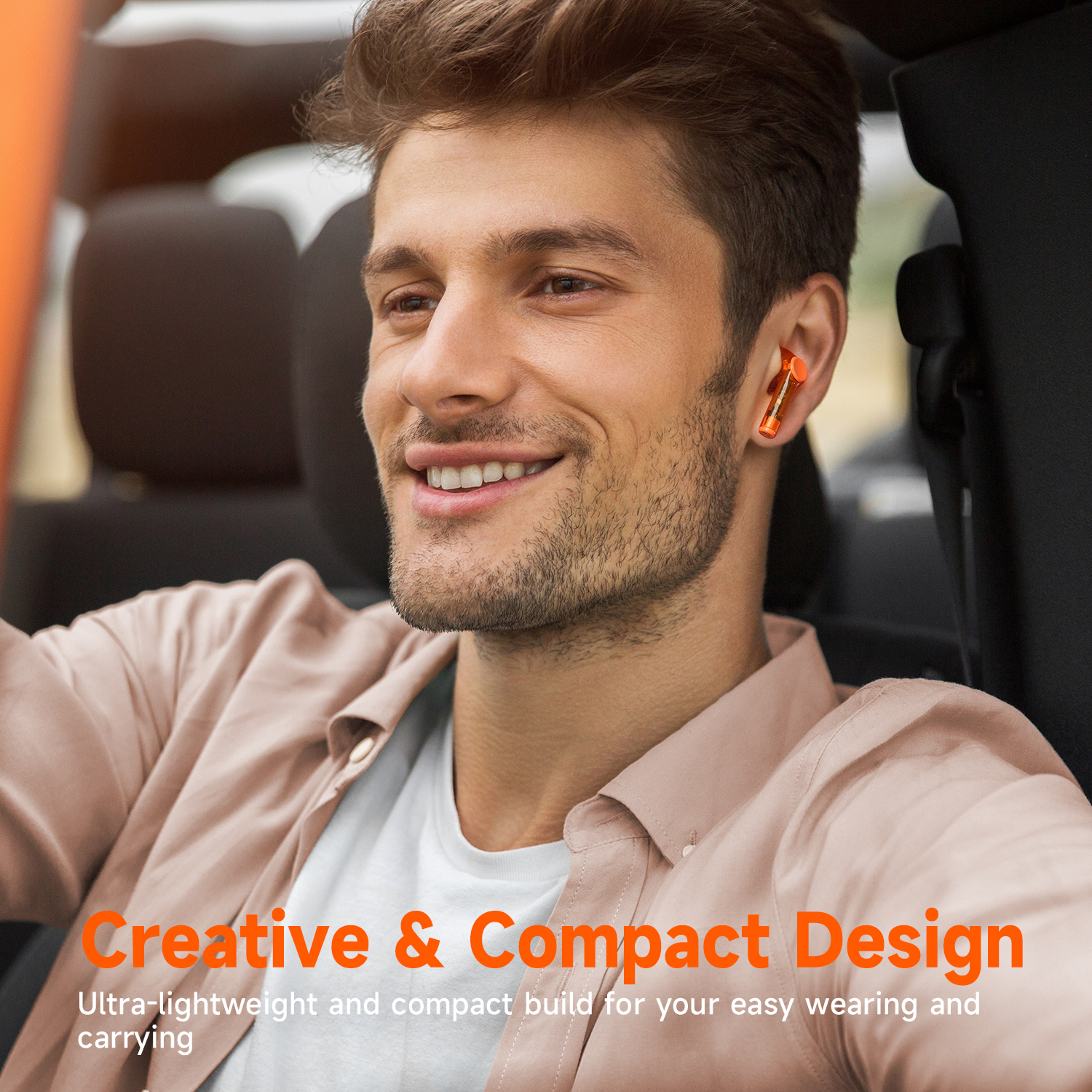 TRUEFREE T3【2023新モデル 透明感イヤホン】ワイヤレスイヤホン Bluetooth 5.3 超ミニ 透明デザイン AAC/SBC適用 最大28時間再生可能 ENC通話ノイズ低減技術 瞬間接続 快適な装着感 IPX5防水可能 タッチ操作 43ms低遅延 ゲームモード可能 ブルートゥースイヤホン おしゃれ 日本語取扱説明書 メーカー12ヶ月保証