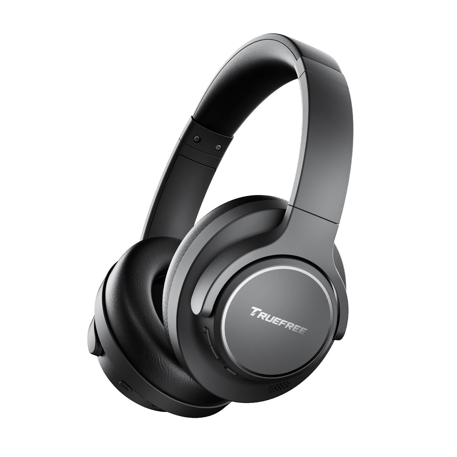 TRUEFREE Over Ear Wireless Headphones, Bluetooth 6.0 Hybrid Active Noise Cancelling Headphones, 125H Playtime, 40mm Driver, Deep Bass, Transparency Mode, Multipoint Connection & App Customize EQ